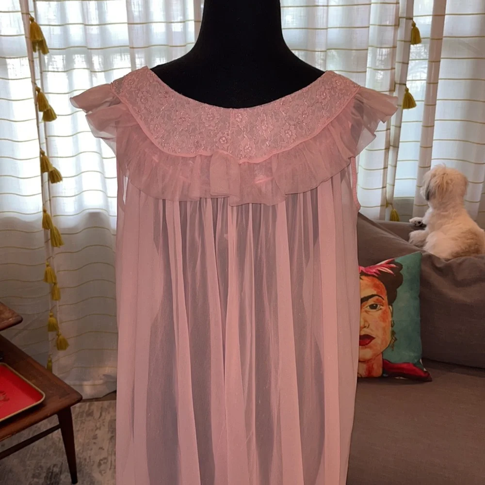 🎀 vintage nighty Barbie pink  B8 - Picture 5 of 7